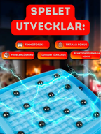 Magnetiskt Familjespel – Magnetkulor + Utmaningshjul