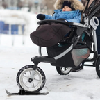 Barnvagnskidor – Skidor till barnvagn, rullstol, cykel.