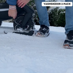 Barnvagnskidor – Skidor till barnvagn, rullstol, cykel.