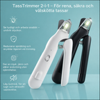 Elektrisk TassTrimmer 2-i-1
