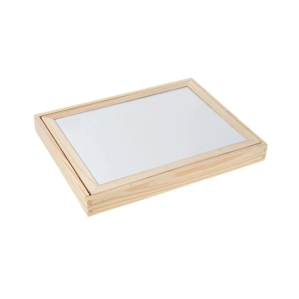 Montessori Drawing Board and Magnetic Puzzle 2-in-1