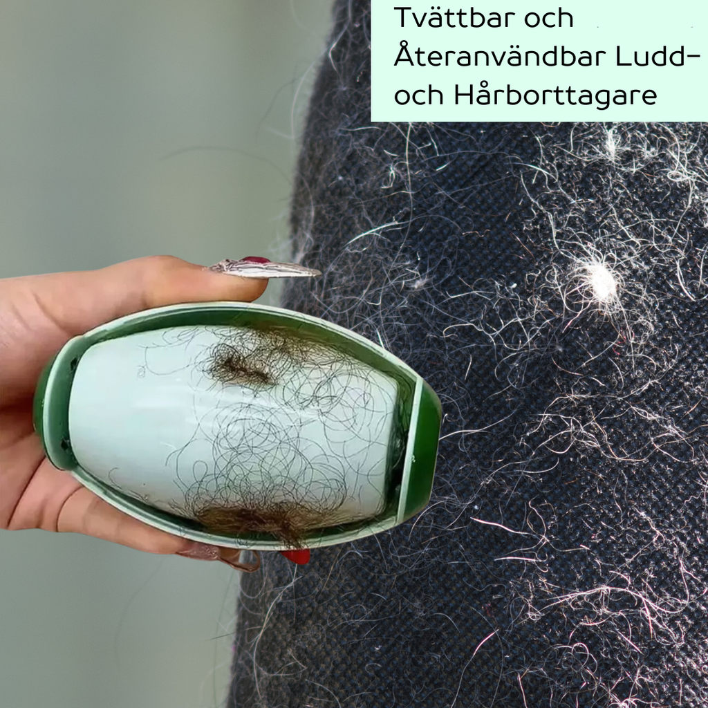 Återanvändbar gel luddrulle