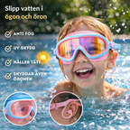 AquaGuard-simglasögon för barn med öronskydd (2–14 år)