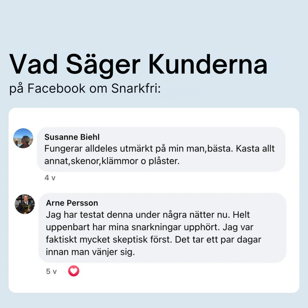 Snarkfri Pro – Sov tystare, andas lättare, vakna piggare.