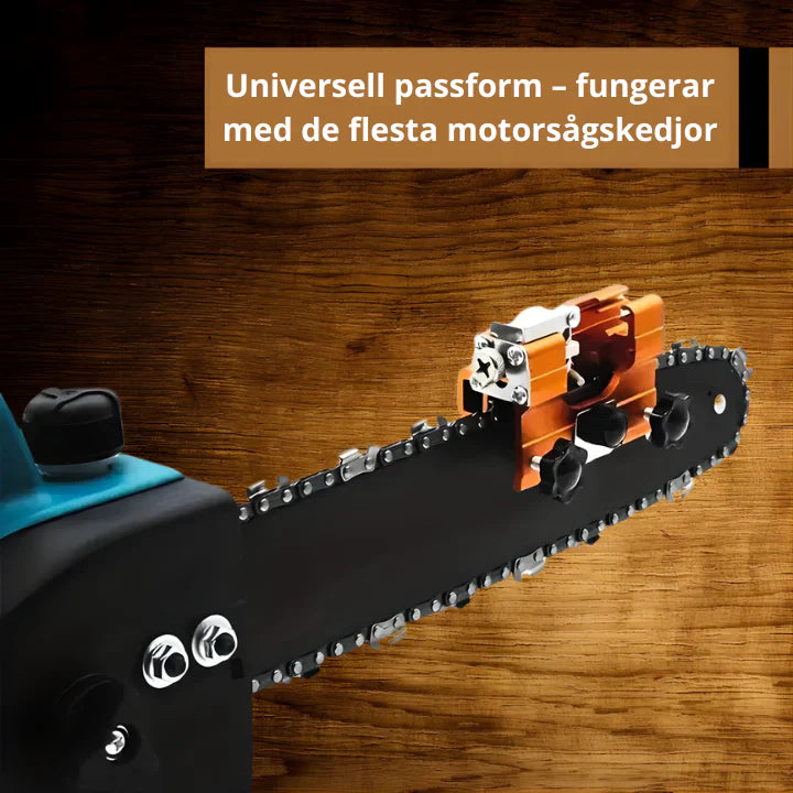 Kedjeslip Pro – Precisionsslip för motorsågskedjor