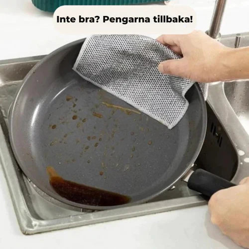 Purewipe - Microfiber cloth for effective and hygienic cleaning without chemicals