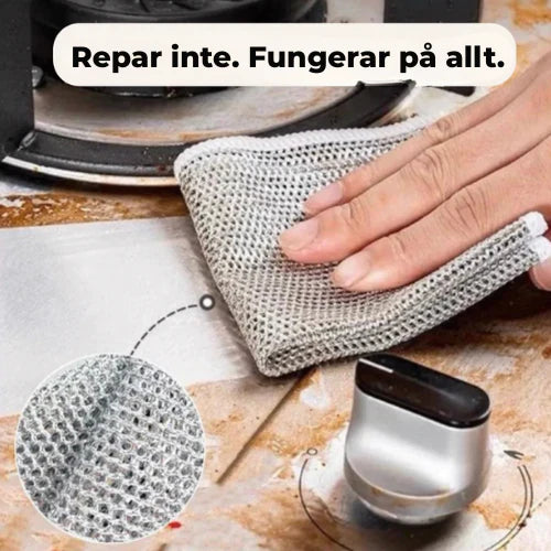 Purewipe - Microfiber cloth for effective and hygienic cleaning without chemicals