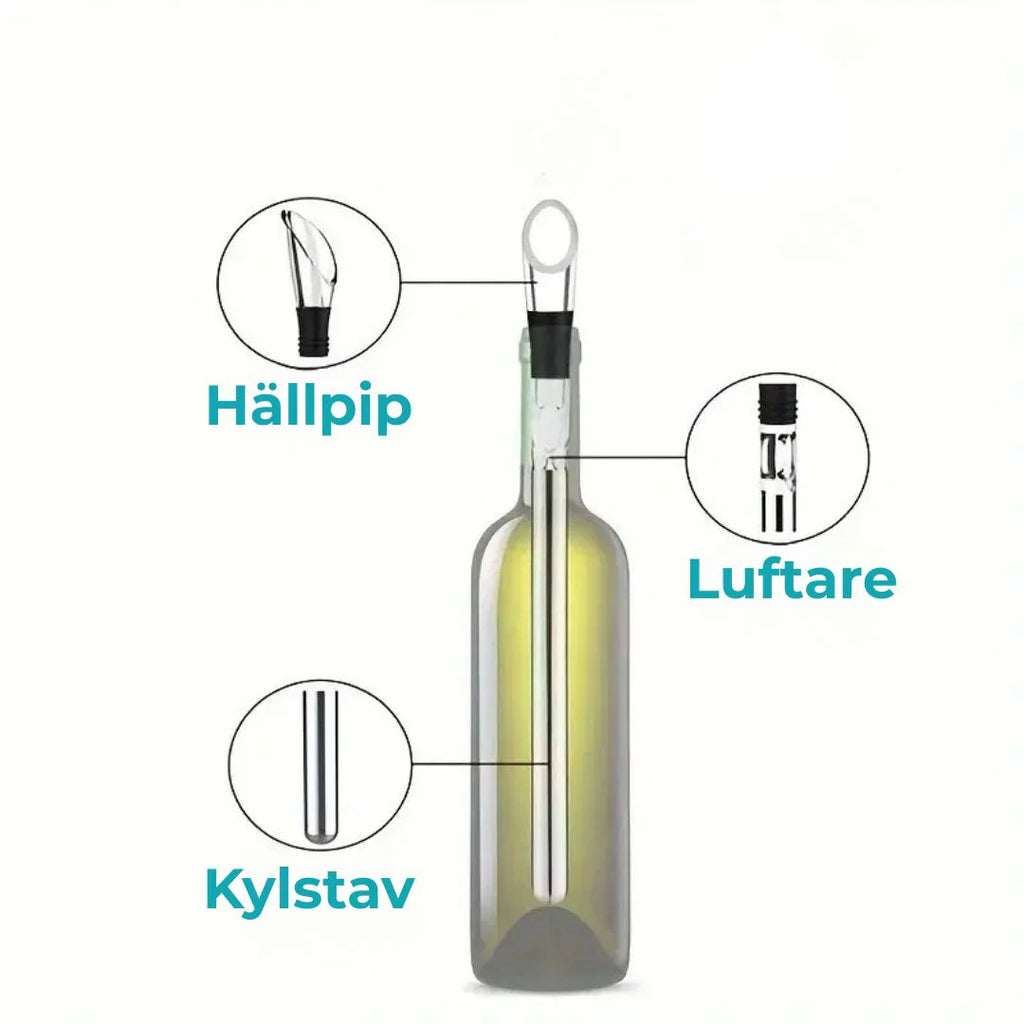Premium Wine Cooler – Always perfectly chilled drinks, without ice and spills