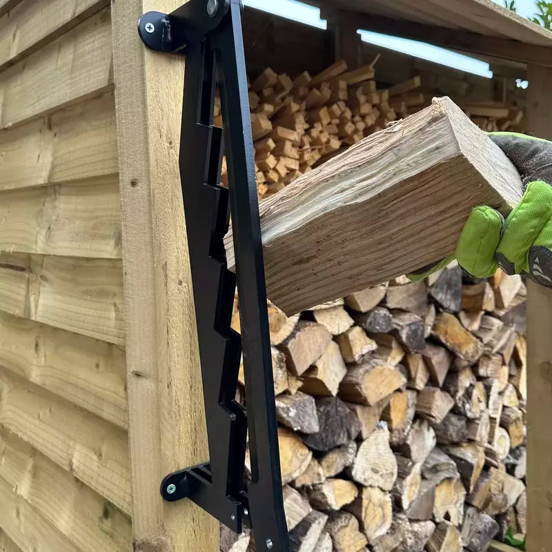 Wall-Mounted Log Splitter