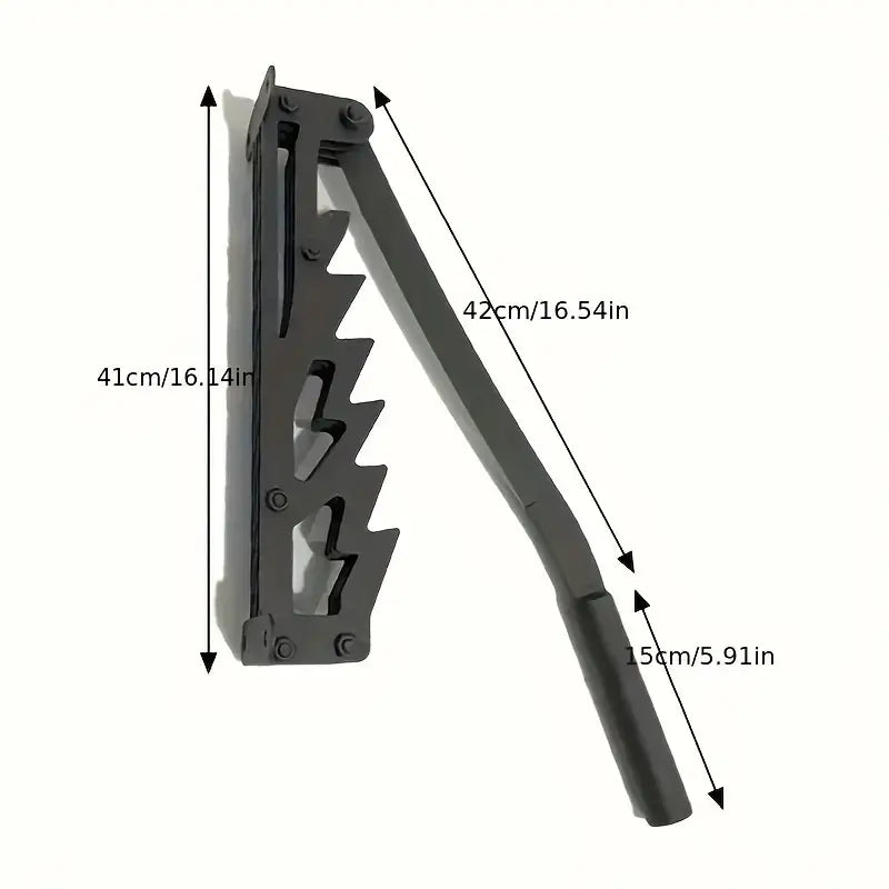 Wall-Mounted Log Splitter