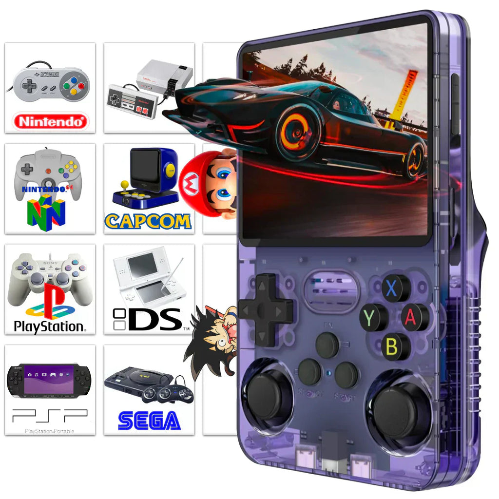 RetroGamer Series – Retro game console with 500 – 40,000 built-in games & TV support