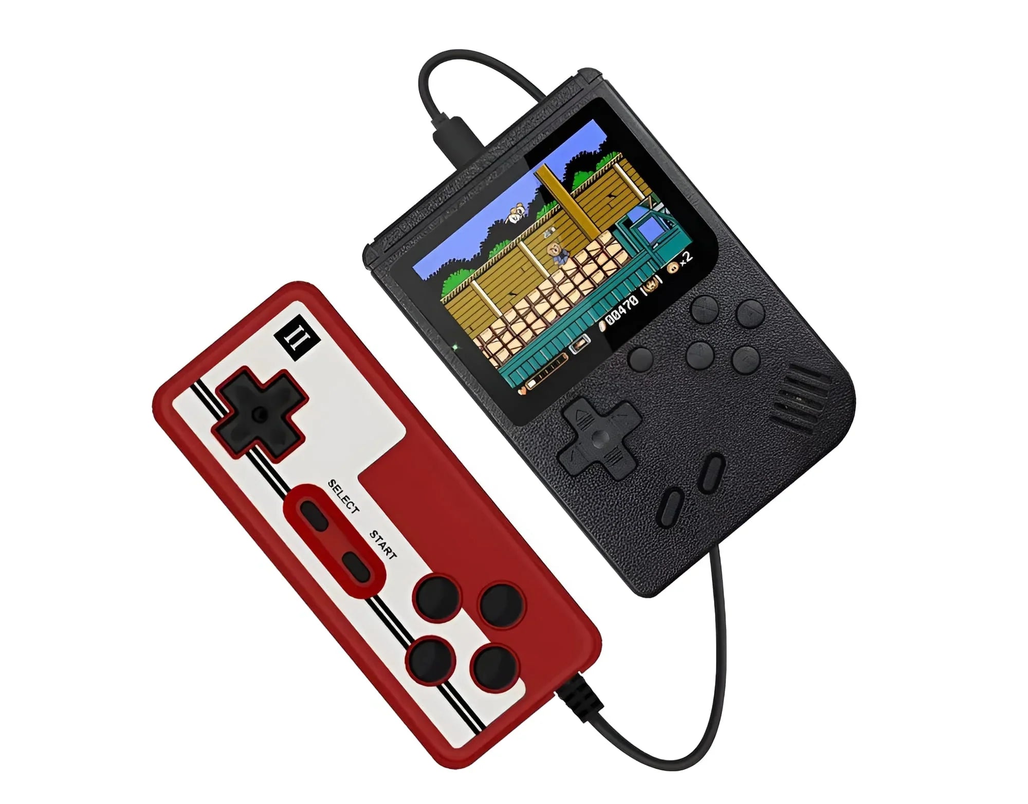 RetroGamer Series – Retro game console with 500 – 40,000 built-in games & TV support