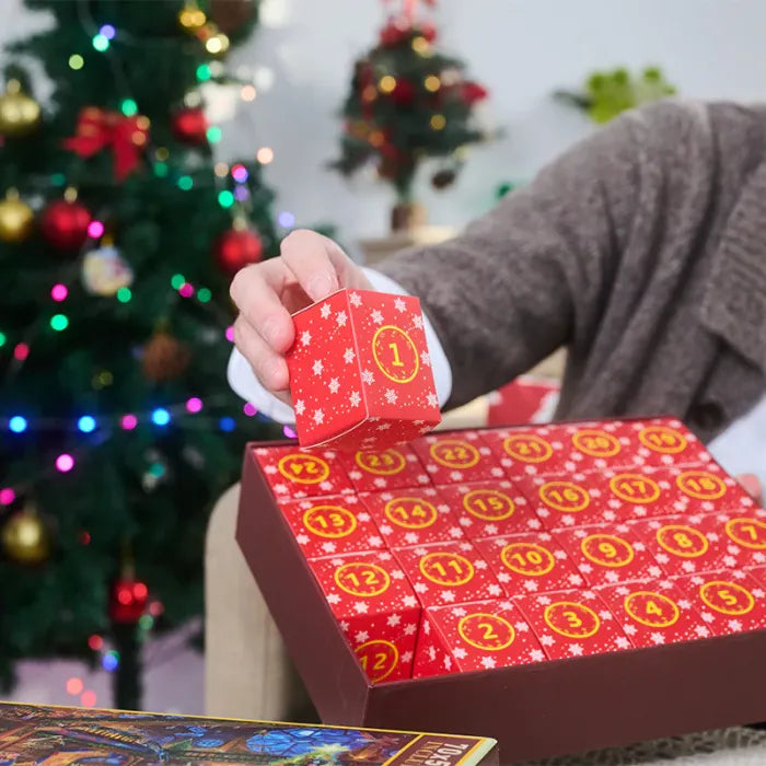 Adventskalendrar 2025 för hela familjen – Stitch, Fotboll, Pussel & Kristaller