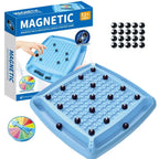 Magnetiskt Familjespel – Magnetkulor + Utmaningshjul