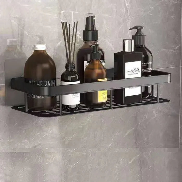 Self-adhesive Wall Shelf Without Drilling – Sturdy Storage for Bathroom & Kitchen