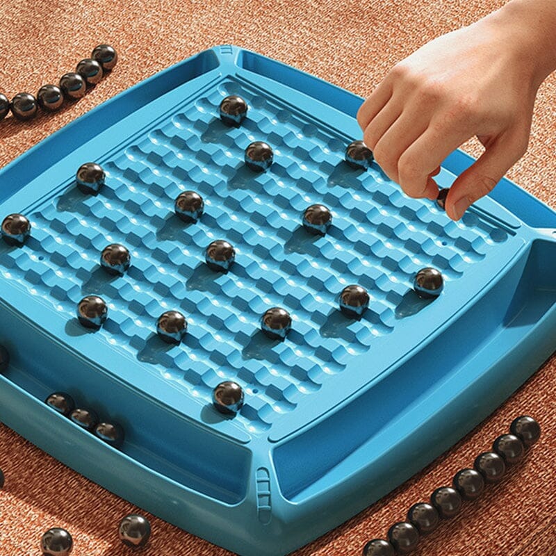 Magnetic Family Game – Magnetic Balls + Challenge Wheel