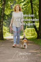 Reflexkoppel med dubbla handtag