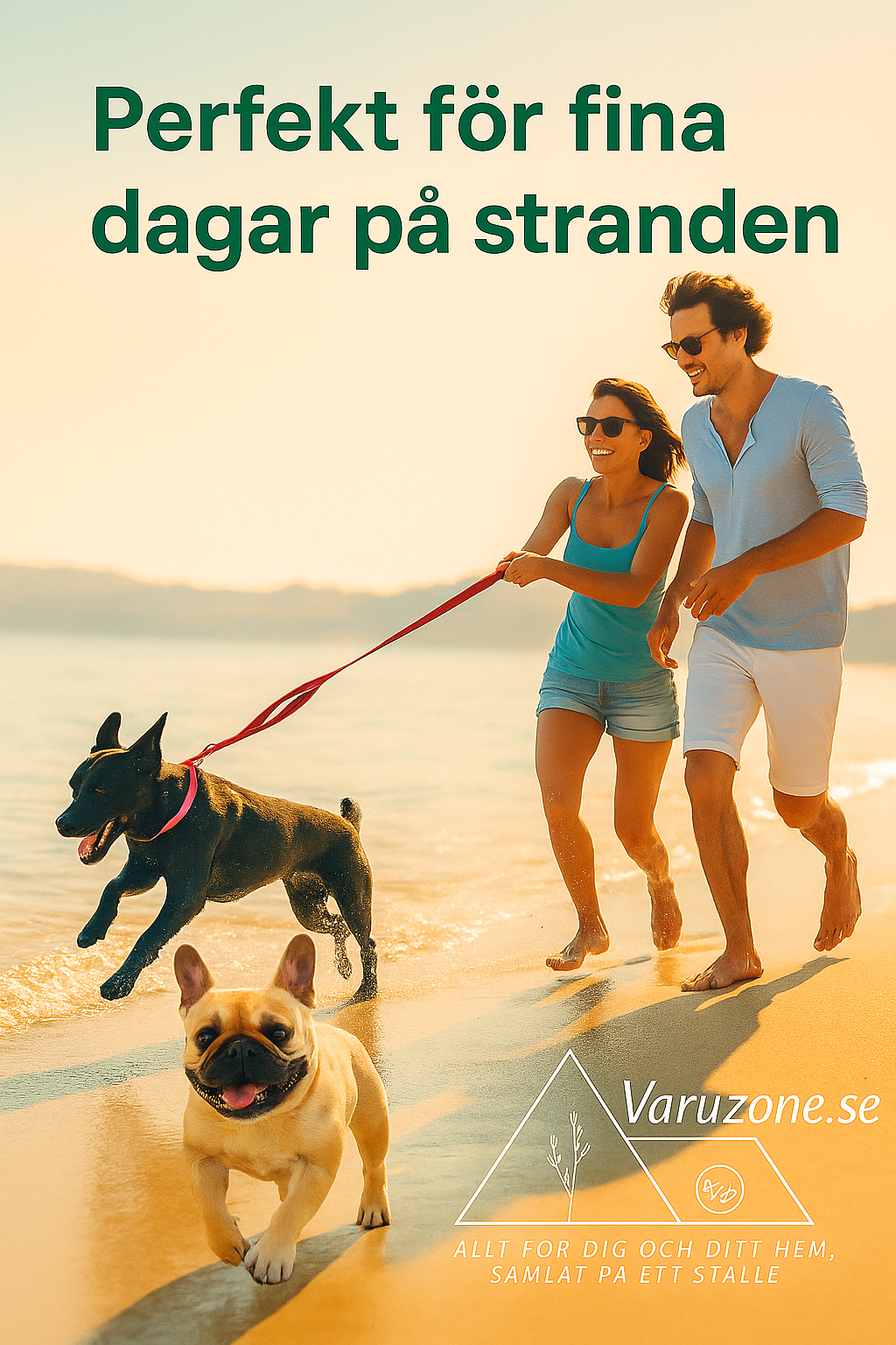 Reflexkoppel med dubbla handtag