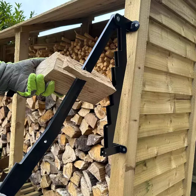 Wall-Mounted Log Splitter