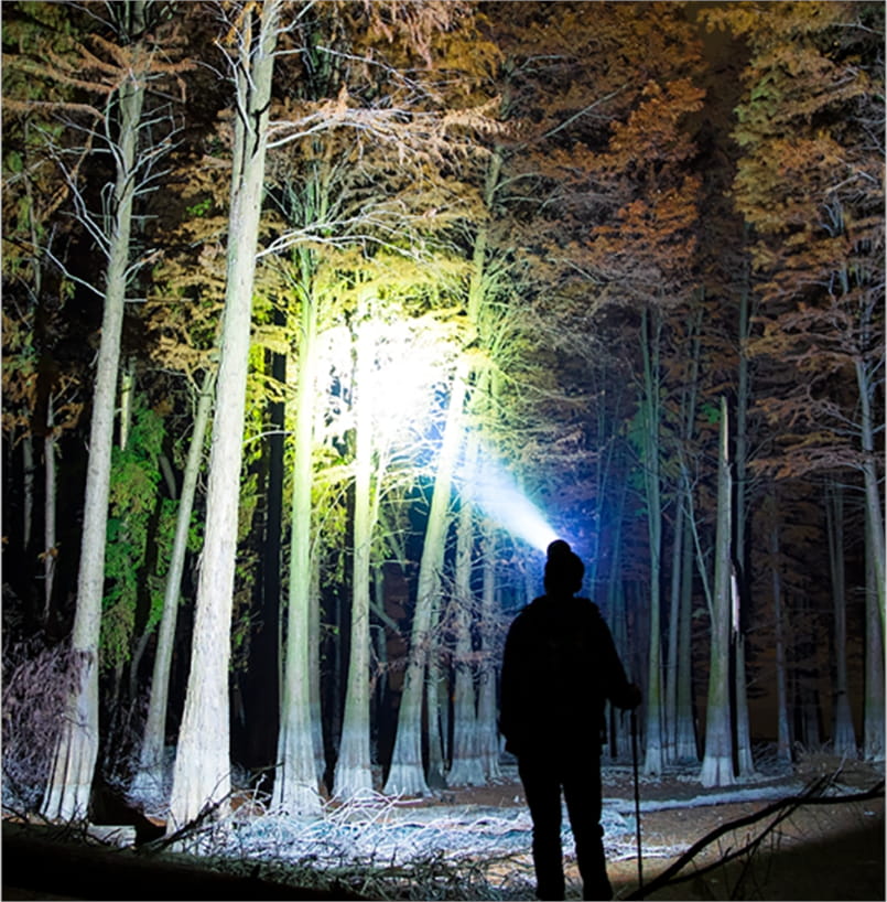 ProLight 12000 – Headlamp with 12,000 lumens and built-in power bank