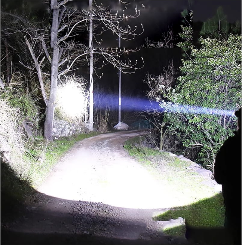 ProLight 12000 – Headlamp with 12,000 lumens and built-in power bank
