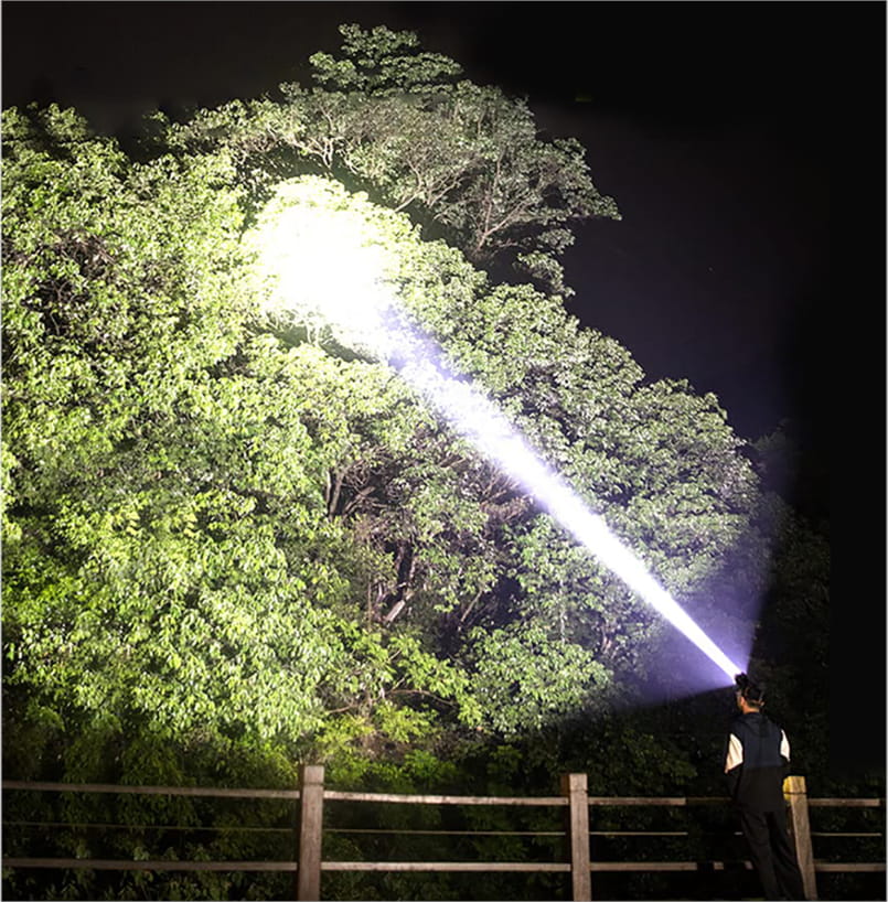ProLight 12000 – Headlamp with 12,000 lumens and built-in power bank