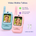 Video Walkie Talkies – with camera & voice changer (2-pack)