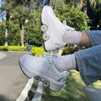 Sneakers med hjul – GlideStep 2-i-1 rullskor